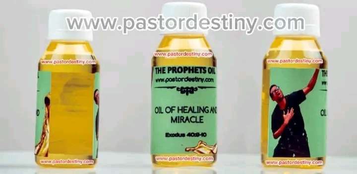 Pastor Destiny anointing oil